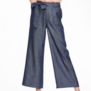 🇨🇦 LENNARD TAYLOR Victoria Pant Tencel Wide Leg High Rise M Handmade Canada